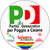 Simbolo Per Poggio a Caiano - Partito Democratico - Italia dei Valori - La Sinistra L'Arcobaleno - Partito Socialista